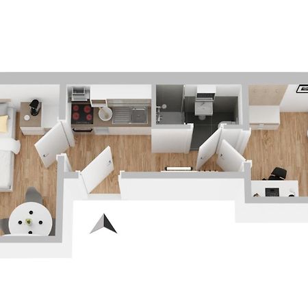 Designoase Fuer 3 Mit Blick Auf Den Wismarer Hafen Экстерьер фото